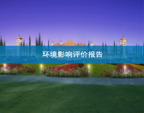 環境影響評價報告 環境影響評價報告